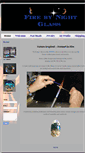 Mobile Screenshot of firebynightglass.com